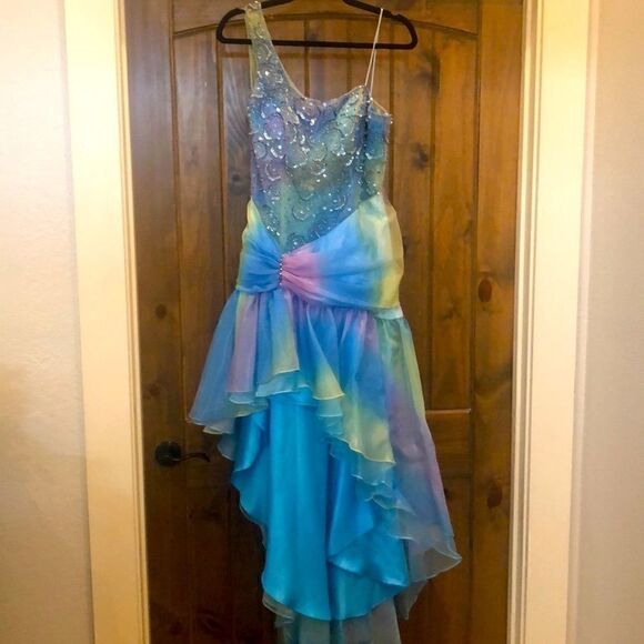 La Femme prom dress high low - Picture 1 of 4